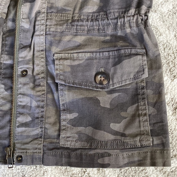 •Express• Camo Army Military Utility Jacket - Picture 7 of 15